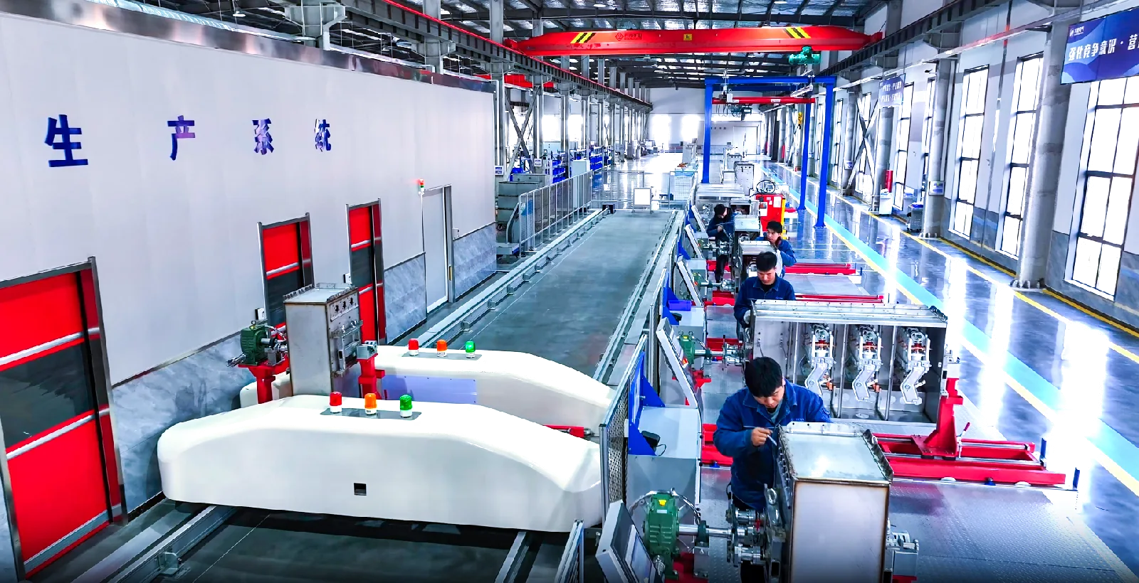 Производственная линия на заводе LONGPO ELECTRICAL